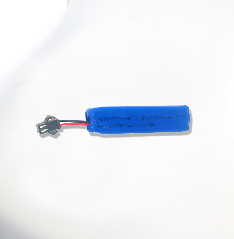 3.7V 5.2wh 581363 1440mAh LED灯锂电池 3.7V 5.2wh 581363 1440mAh LED灯锂电池