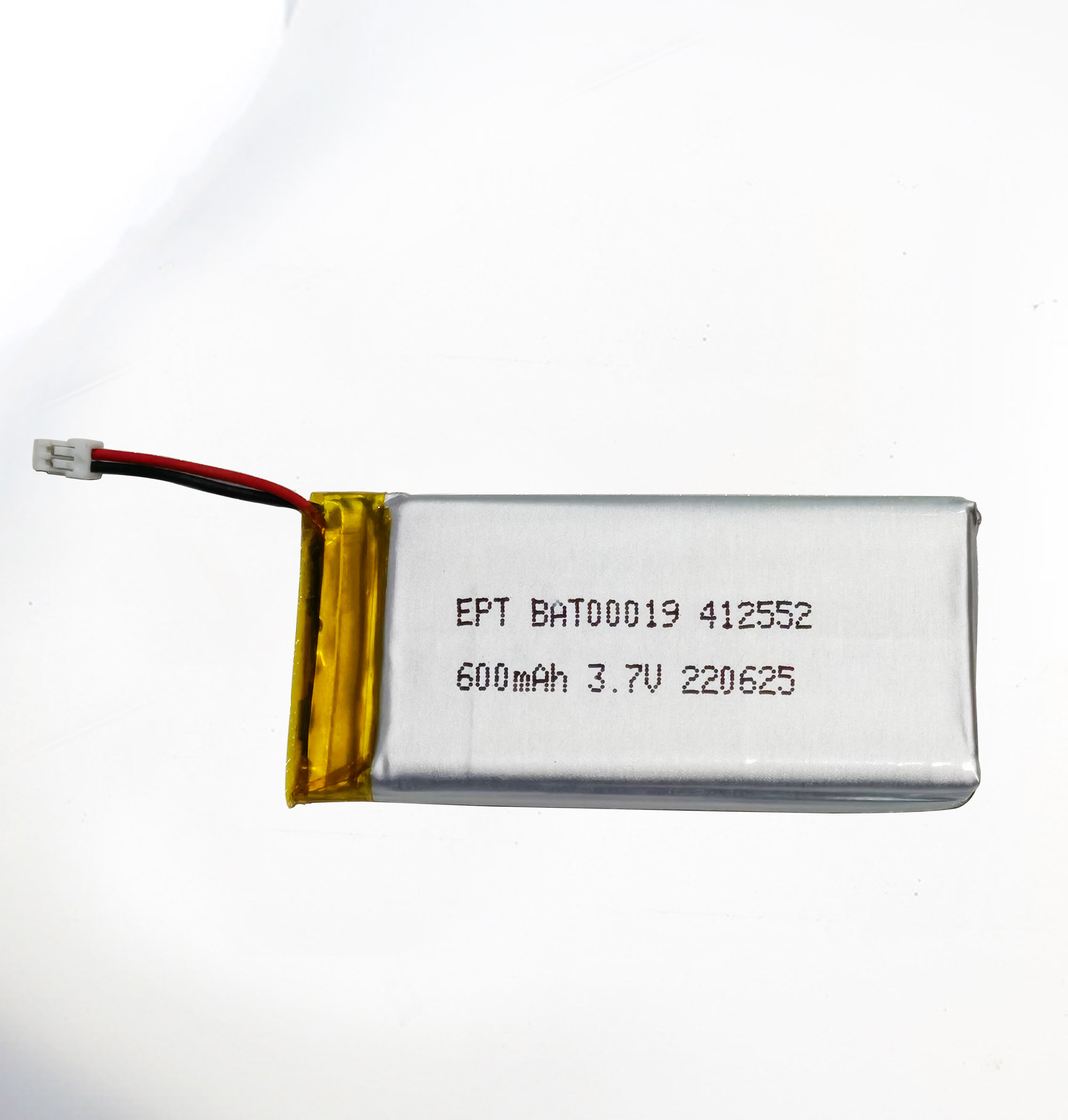 3.7V 412552 600mAh 电子通讯设备聚合物锂电池 3.7V 412552 600mAh 电子通讯设备聚合物锂电池